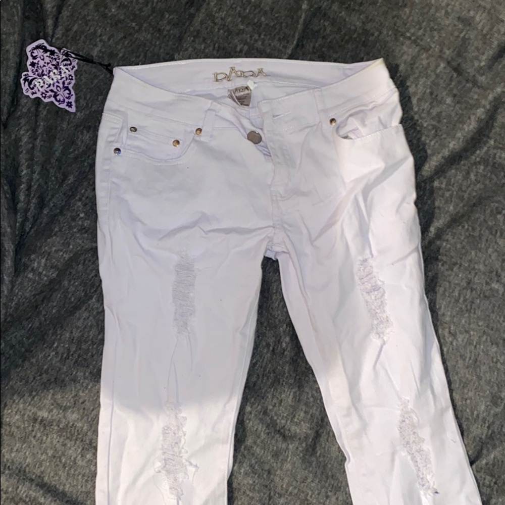 Distressed Skinny Jeans